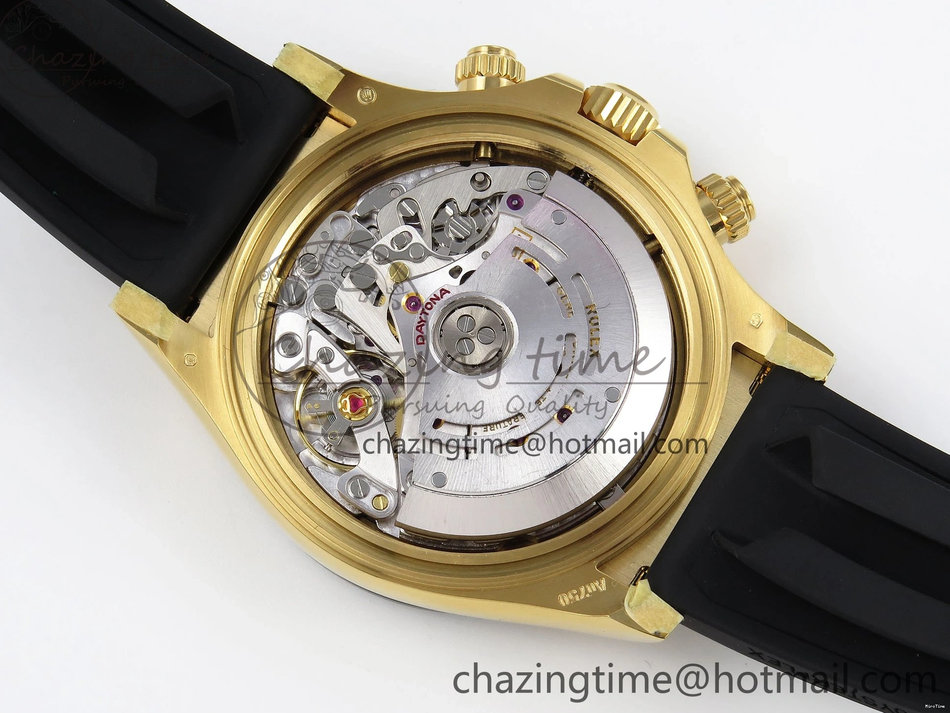 MiroTime 0220 Efficient Daytona 116518 Clean 1:1 Best Edition YG Dial on Oysterflex Rubber Strap SA 1673